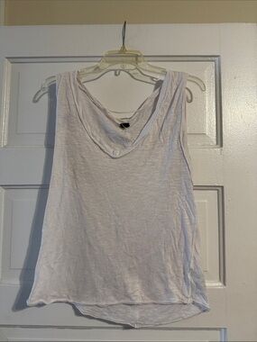We The Free White Slub Tank Top